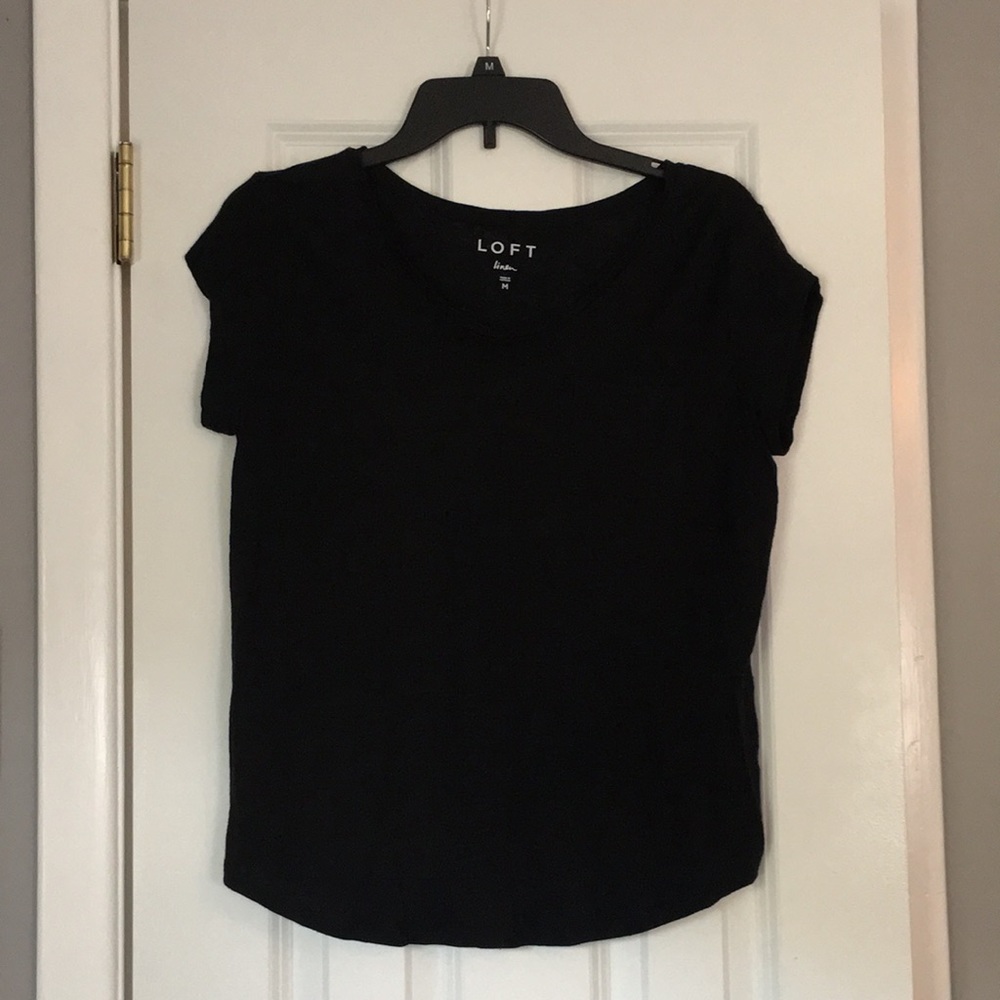LOFT medium linen tee